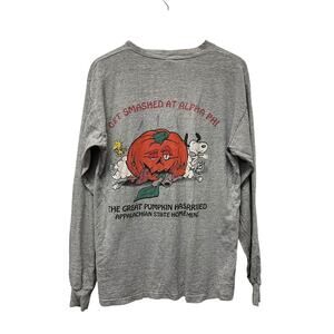 Vintage Alpha Phi Shirt Mens Large Appalachian State Homecoming Peanuts 1992 90s